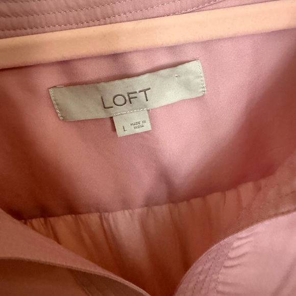 LOFT Mauve Blouse Women's - Picture 2 of 4